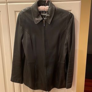 Womens leather jacket